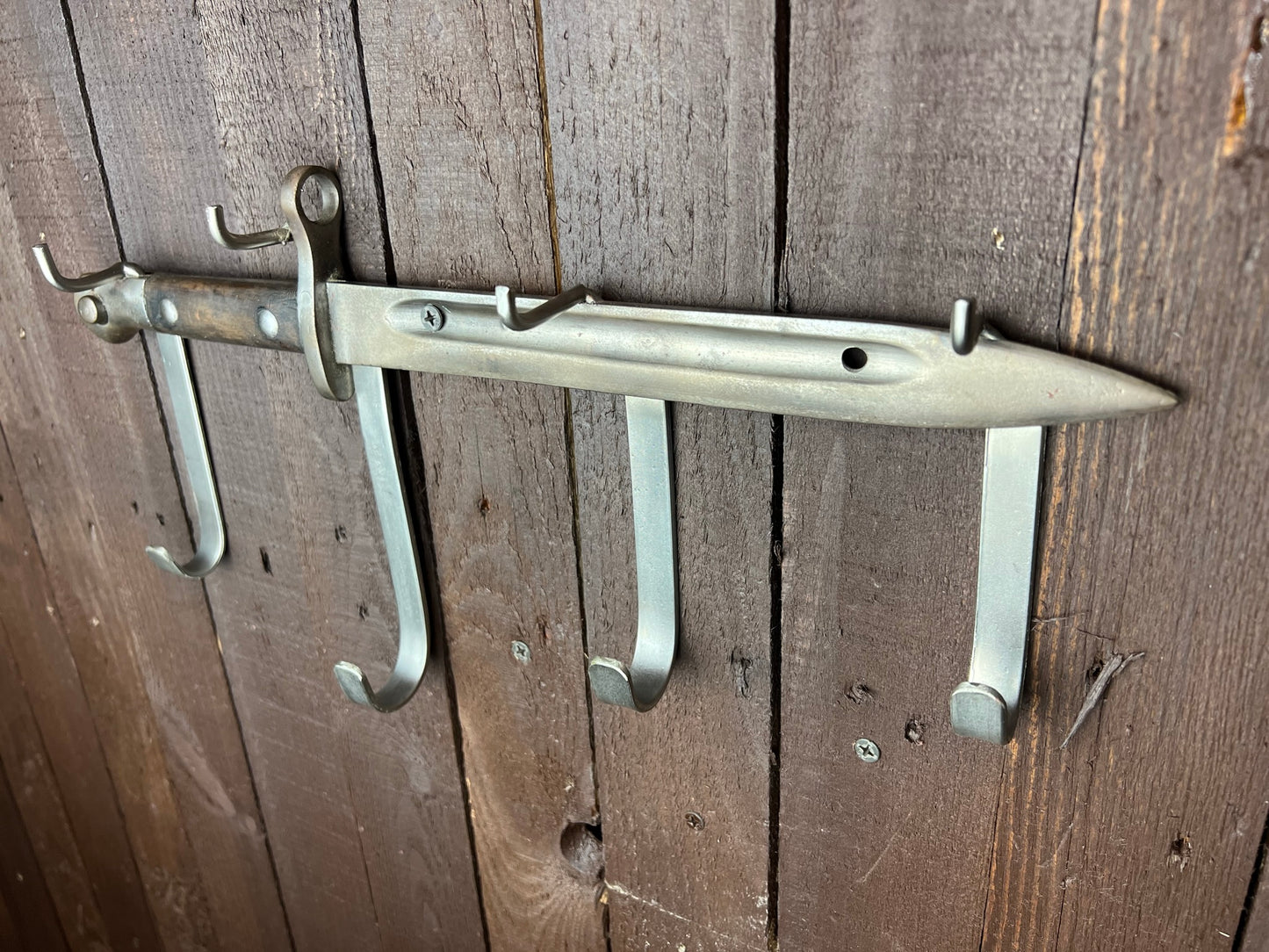 Bayonet Coat & Key Rack Right